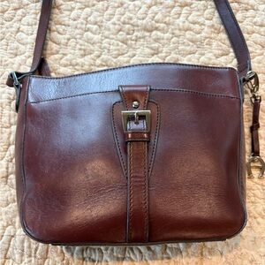 Etienne Aigner Vintage Shoulder Burgundy Bag